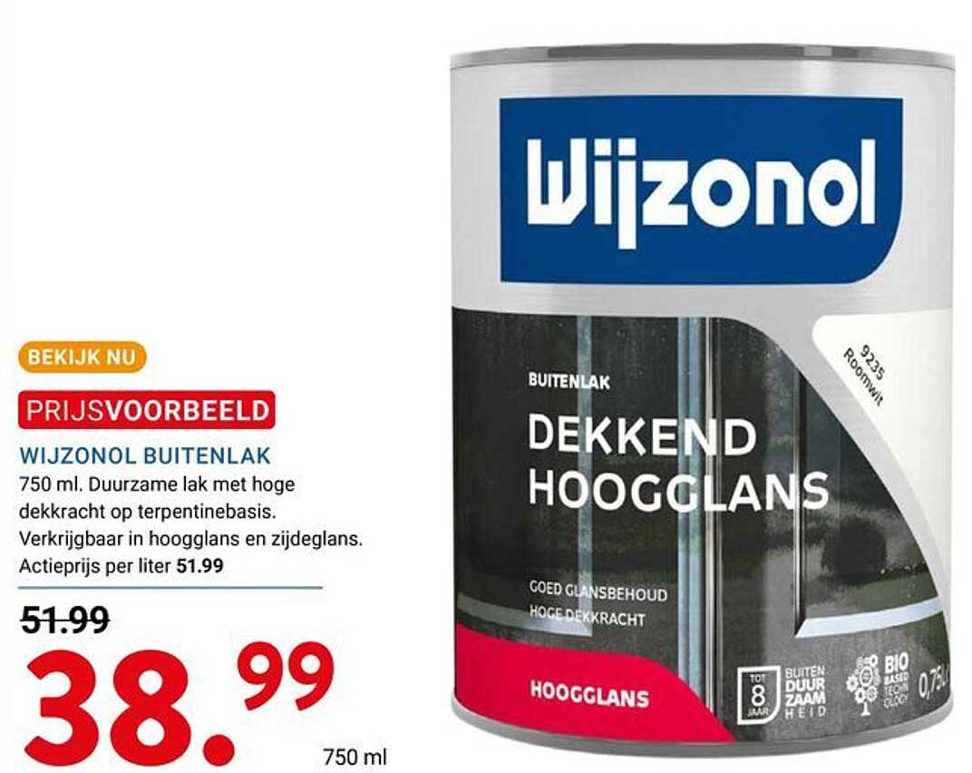 WIJZONOL BUITENLAK