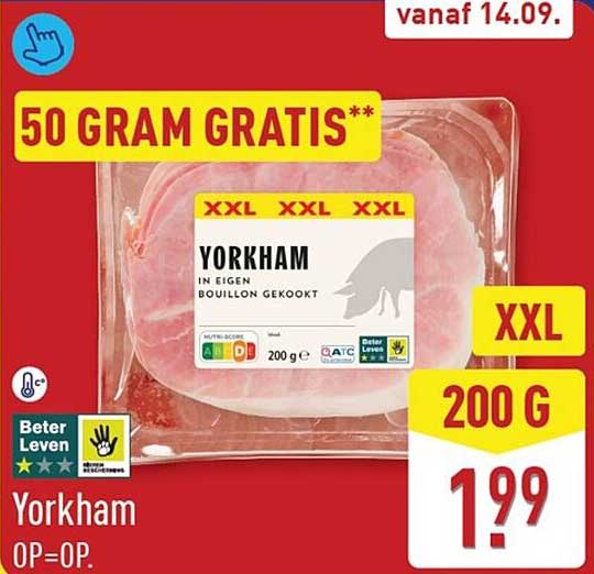 Yorkham 50 GRAM GRATIS** XXL 200 G