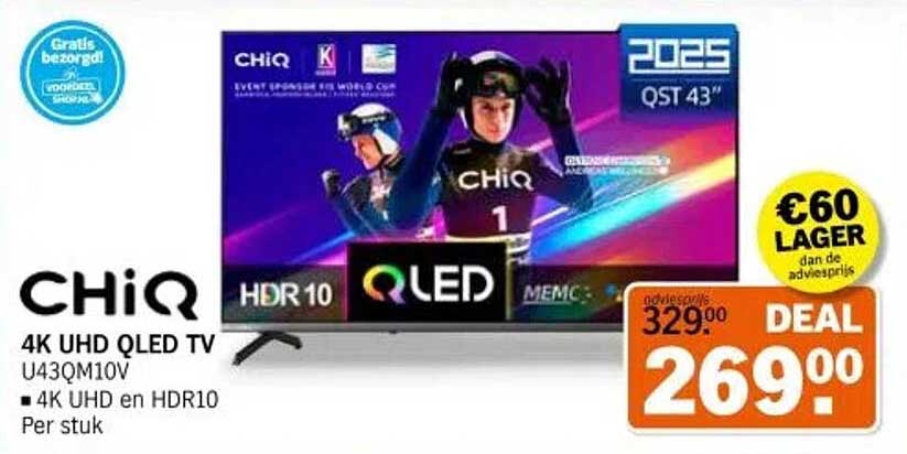 4K UHD QLED TV U43QM10V