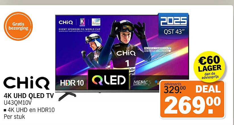 4K UHD QLED TV U43QM10V