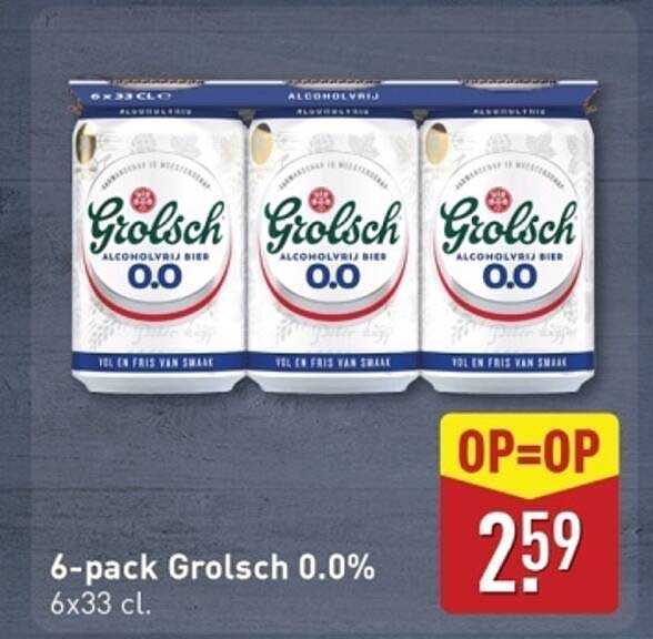 6-pack Grolsch 0.0%