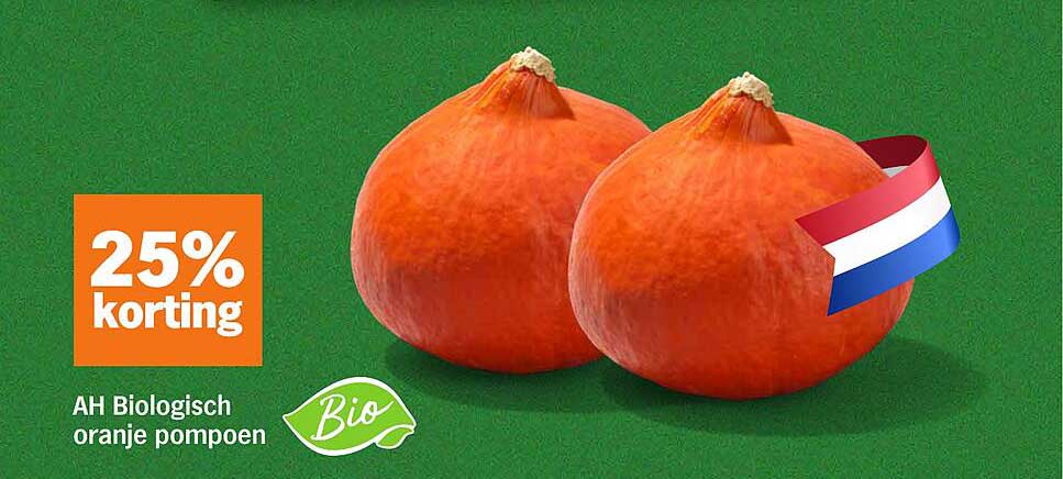 AH Biologisch oranje pompoen