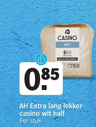 AH Extra lang lekker casino wit half