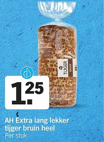 AH Extra lang lekker tijger bruin heel