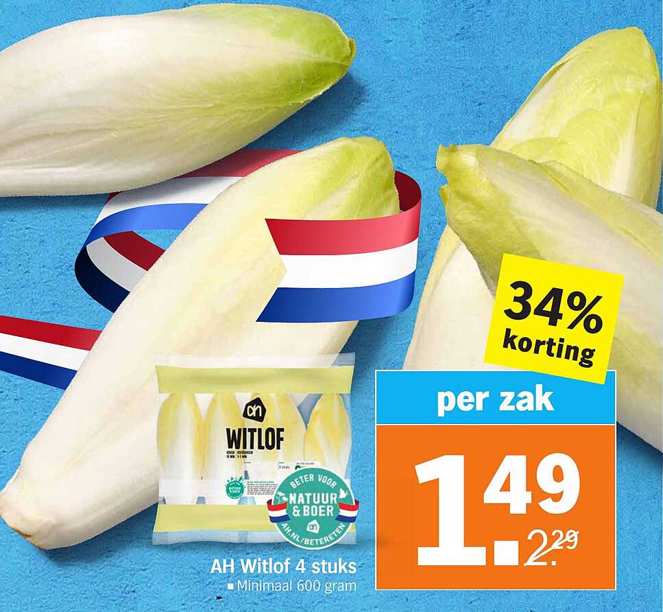 AH Witlof 4 stuks