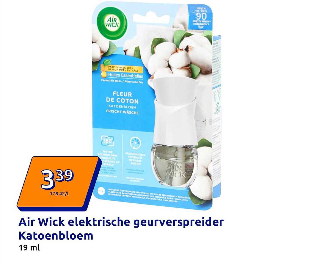 Air Wick elektrische geursprayder Katioenbloem