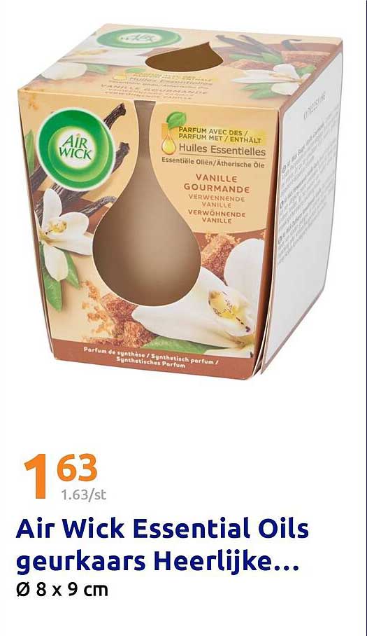 Air Wick Essential Oils geurkaars Heerlijk