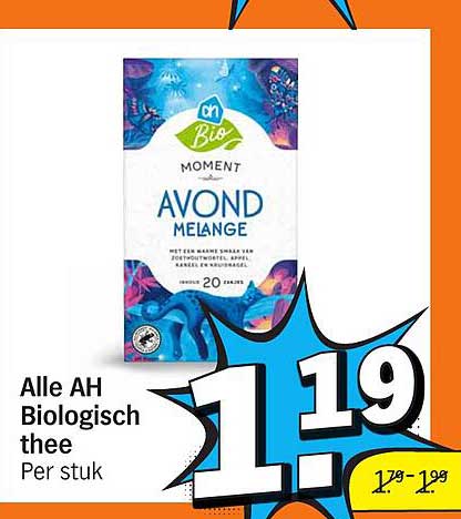 Alle AH Biologisch thee