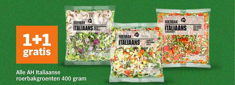 Alle AH Italiaanse roerbakgroenten 400 gram