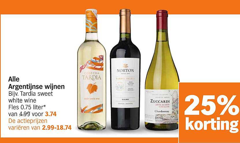 Alle Argentijnse wijnen