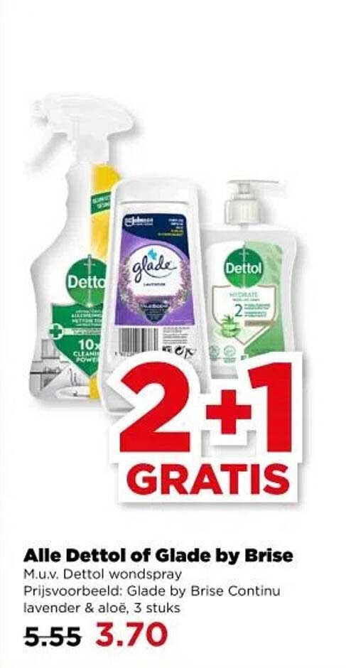 Alle Dettol of Glade by Brise