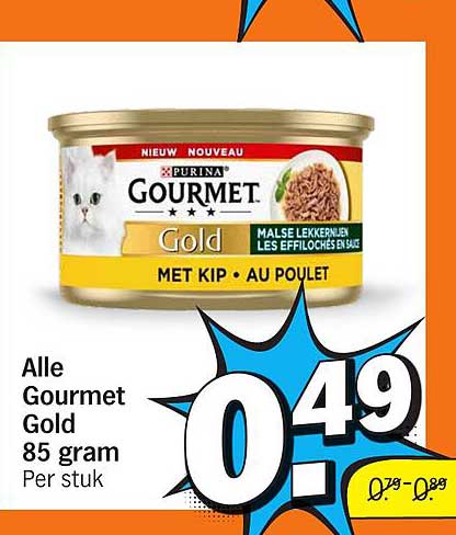 Alle Gourmet Gold 85 gram
