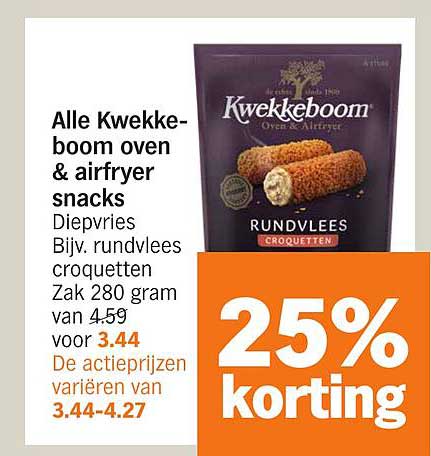 Alle Kwekkeboom oven & airfryer snacks
