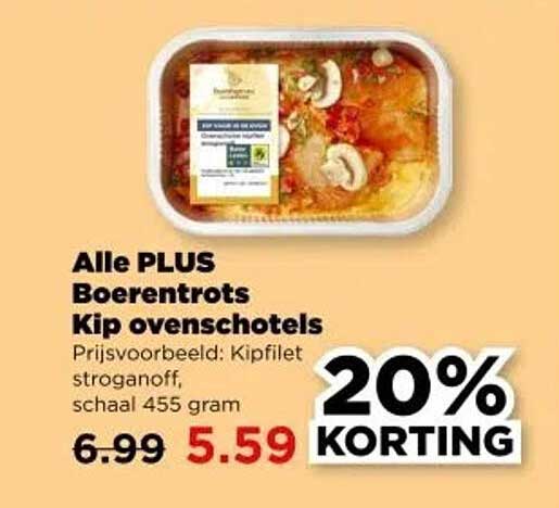 Alle PLUS Boerentrots Kip ovenschotels