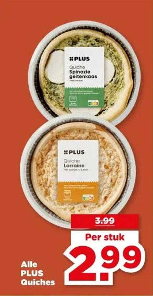 Alle PLUS Quiches
