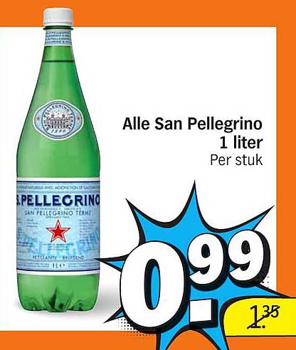 Alle San Pellegrino 1 liter