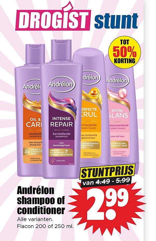 Andrélon shampoo of conditioner