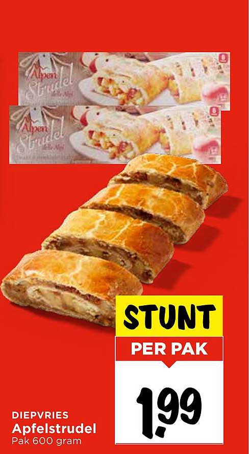 Apfelstrudel 600 gram
