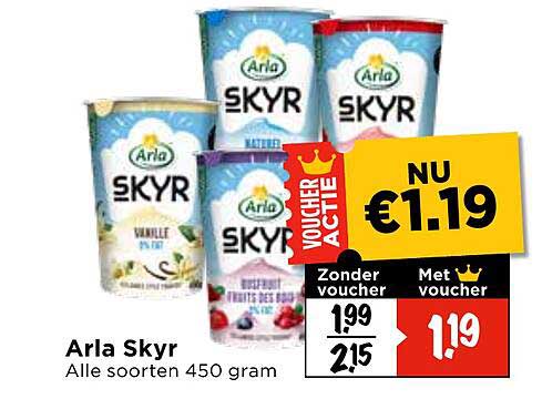Arla Skyr Alle soorten 450 gram