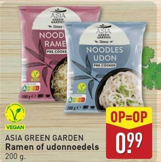 ASIA GREEN GARDEN Ramen of udonnoedels 200 g.
