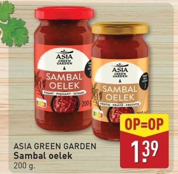 ASIA GREEN GARDEN Sambal oelek