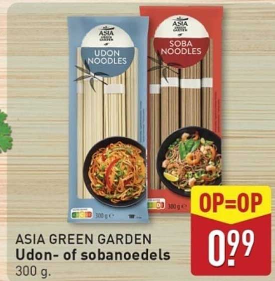 ASIA GREEN GARDEN Udon- of sobanoedels 300 g.