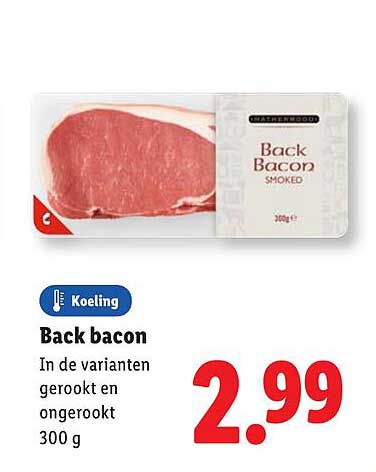 Back bacon
