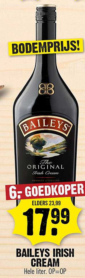 BAILEYS IRISH CREAM