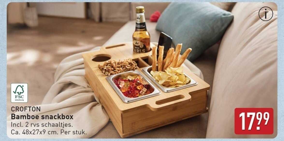 Bamboe snackbox