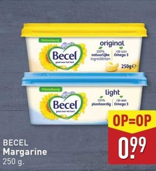 BECEL Margarine 250 g.