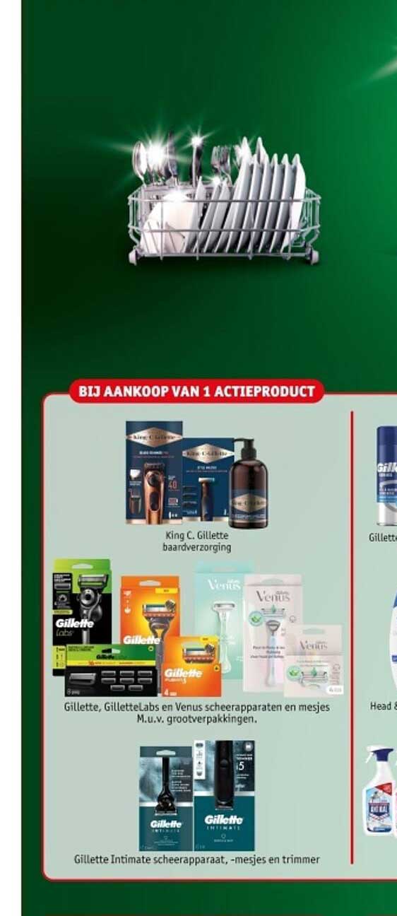 Bij aankoop van 1 actieproduct
