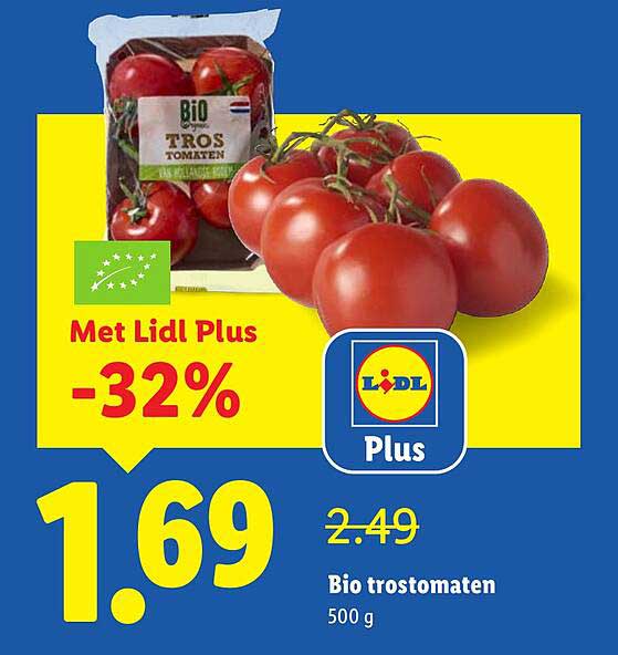 Bio trostomaten 500 g