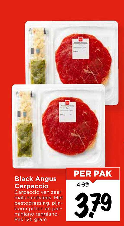Black Angus Carpaccio