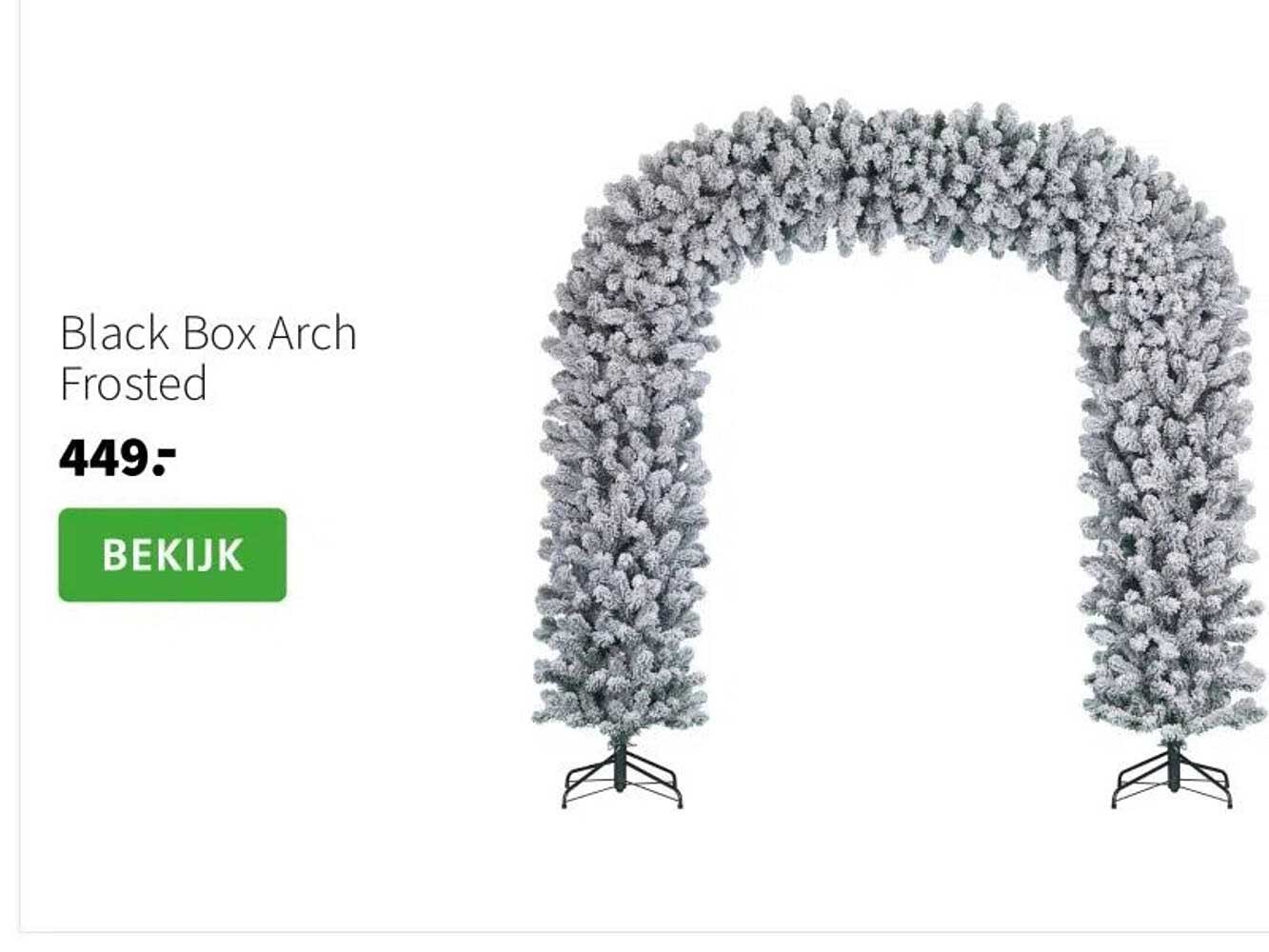 Black Box Arch Frosted