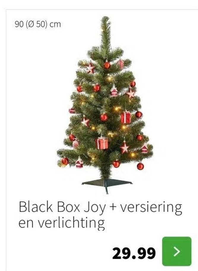Black Box Joy + versiering en verlichting