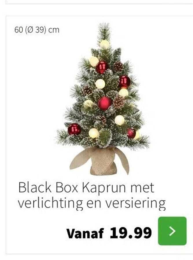 Black Box Kaprun met verlichting en versiering