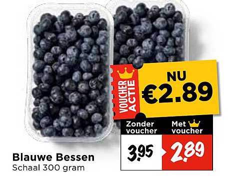 Blauwe Bessen Schaal 300 gram