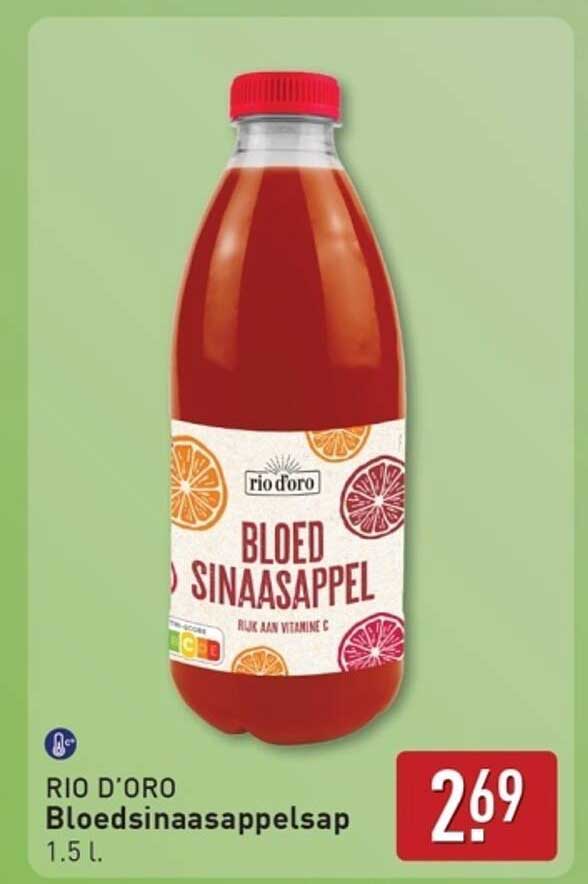 Bloed Sinaasappelsap 1.5 L