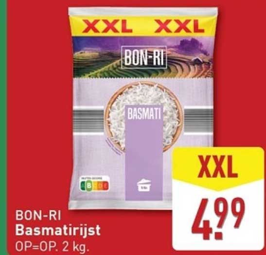 BON-RI Basmati rijst 2 kg