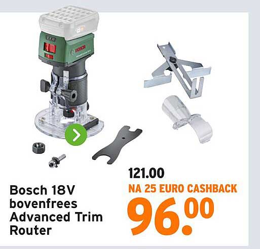 Bosch 18V bovenfrees Advanced Trim Router