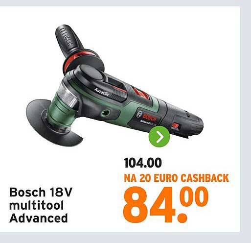 Bosch 18V multitool Advanced