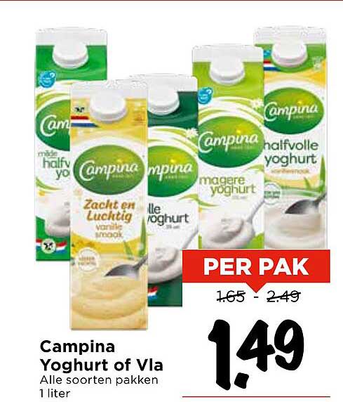 Campina Yoghurt of Vla