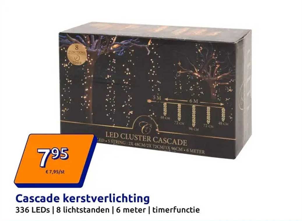 Cascade kerstverlichting
