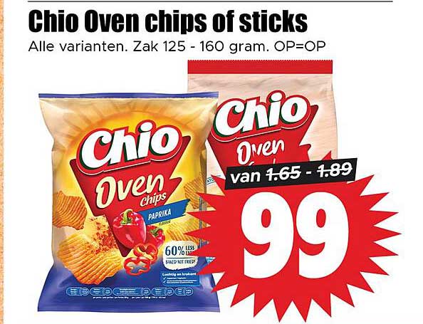 Chio Oven chips of sticks