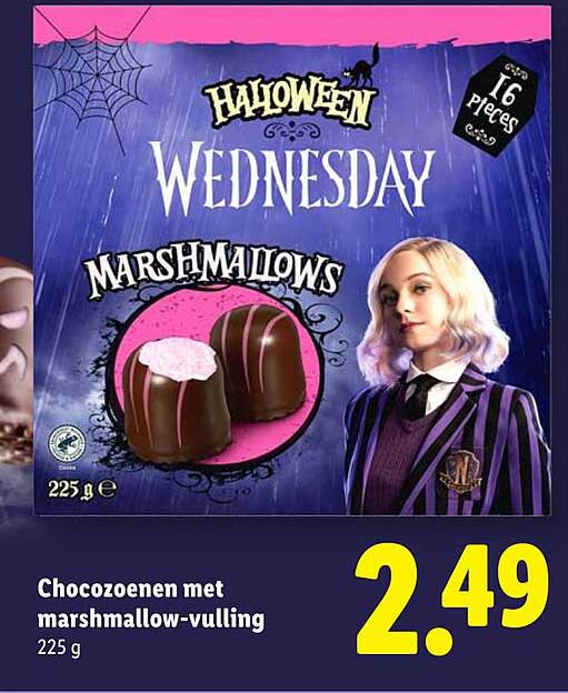 Chocozoenen met marshmallow-vulling
