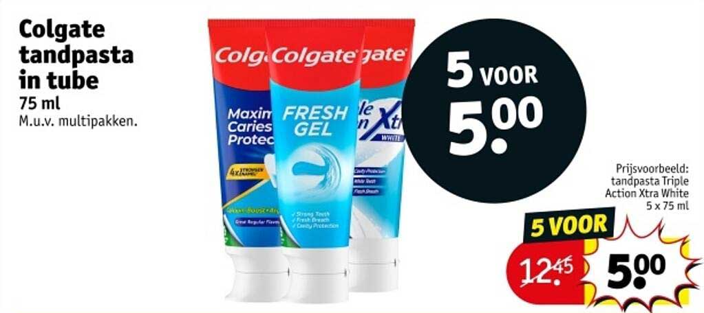 Colgate tandpasta in tube