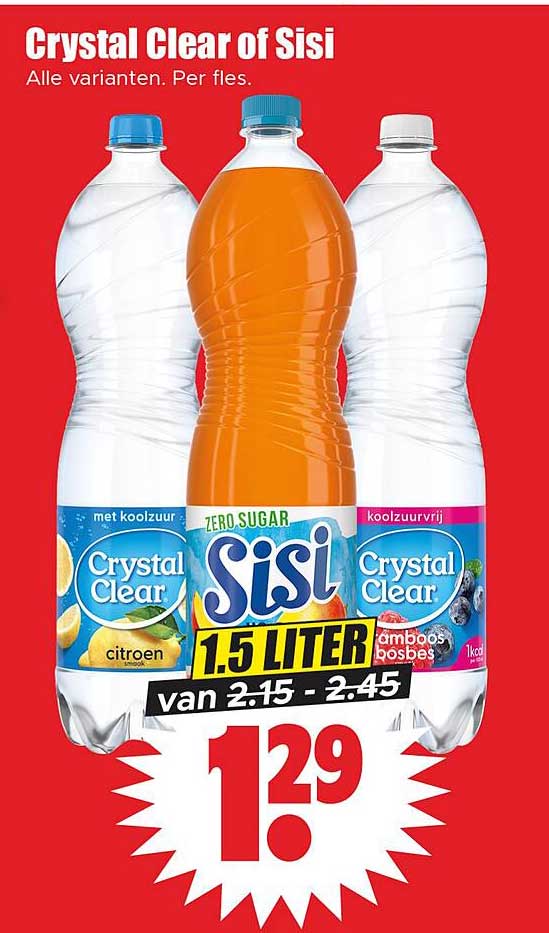 Crystal Clear of Sisi 1.5 LITER
