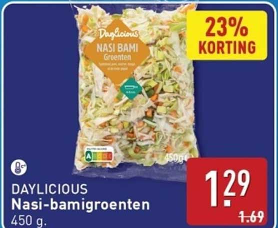 DAYLICIOUS Nasi-bamigroenten 450 g.