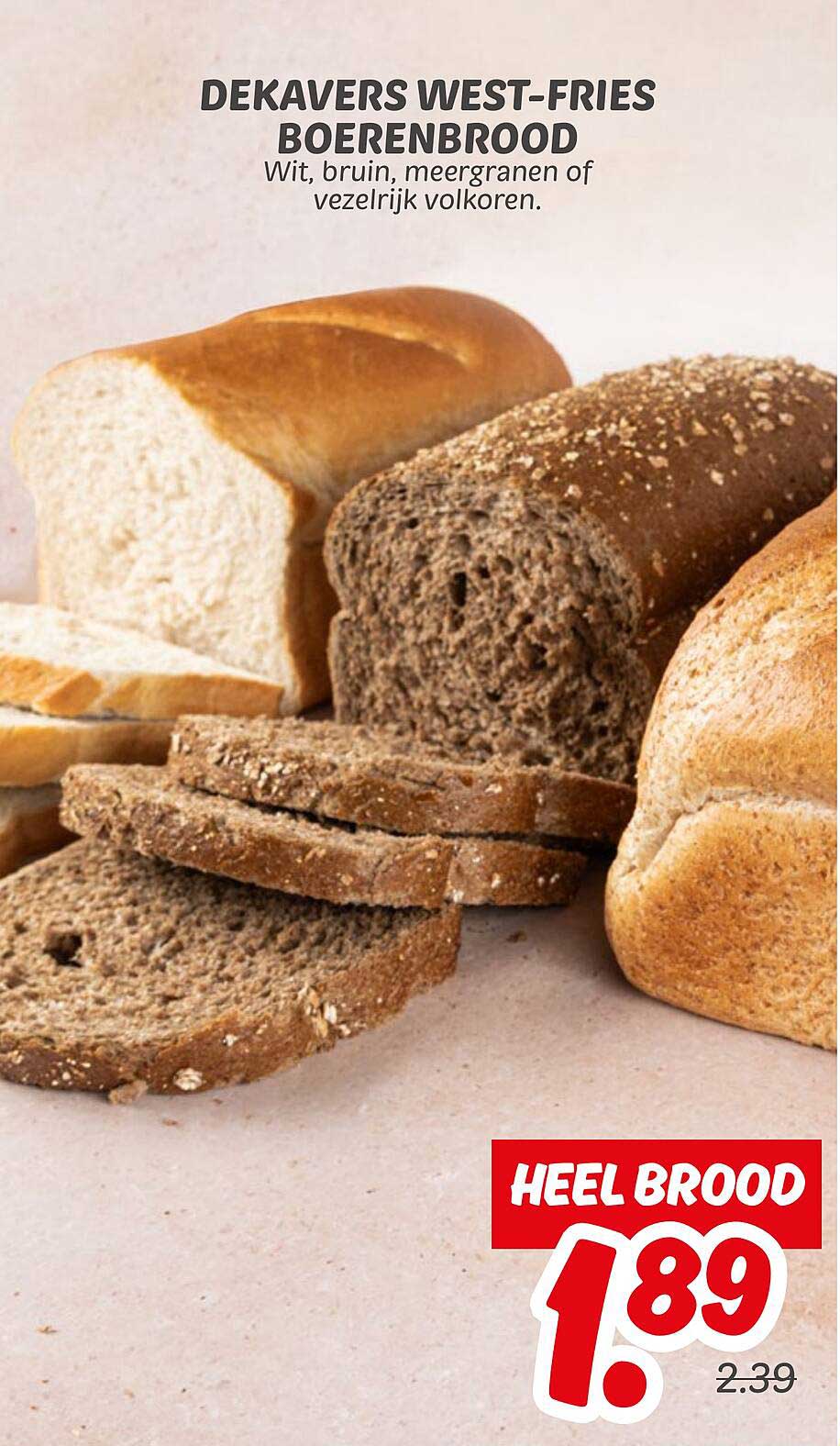 DEKAVERS WEST-FRIES BOERENBROOD