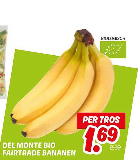 DEL MONTE BIO FAIRTRADE BANANEN